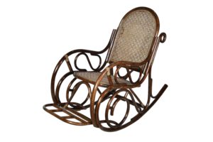 Кресло-качалка плетеная из ротанга Br 0663К