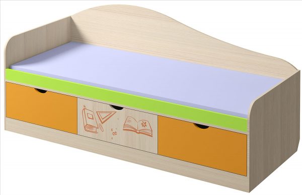 Кровать «Почемучка» с ящиками