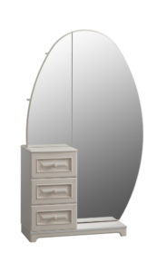 Белла шкаф комбинированный (Зеркало)